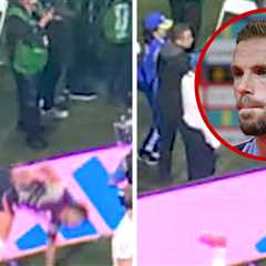 England's Jordan Henderson Injures Wrist During World Cup Celebration
