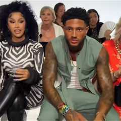 Nigerian Soccer Star Maduka Okoye Helps Cardi B At Paris Fashion Week
