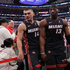 Ex-Heat teammates Bam Adebayo, Tyler Herro get into fight in Las Vegas