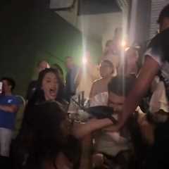 Ariana Grande Fans Fight During Concert