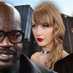 Shaq Sarcastically Thanks Taylor Swift & Travis Kelce For Not Inviting Him to Wedding