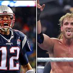 Tom Brady Smacks Logan Paul Onstage at Fanatics Fest 2026, Video Shows