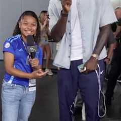 LeBron James shares true feelings about family to kid reporter: ‘I have support’