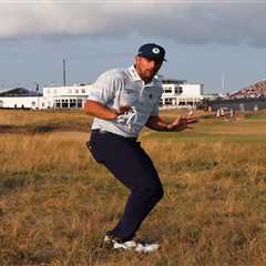 Bryson DeChambeau trolls everyone one day after British Open penalty saga