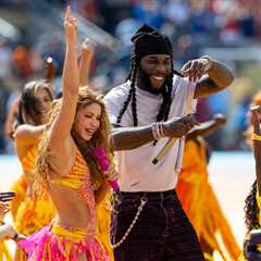 Watch Burna Boy Link Up With Justin Bieber, Shakira & More in Behind-the-Scenes World Cup Halftime..