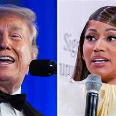 People Can't Believe Trump's White House Correspondents' Dinner Joke About Nicki Minaj Is Real