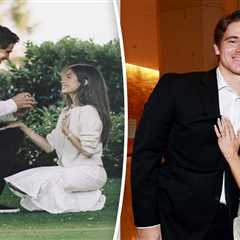 Celebrities, sports world react to Madison Beer, Justin Herbert engagement news