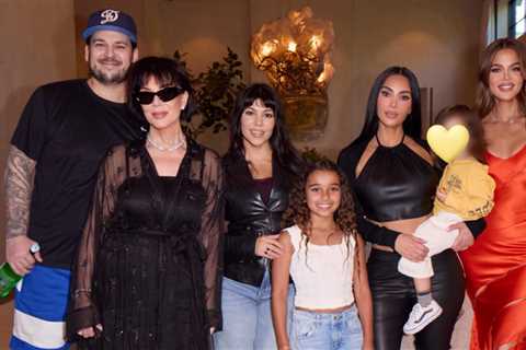 Rob Kardashian Flashes Huge Smile in Rare Family Photos