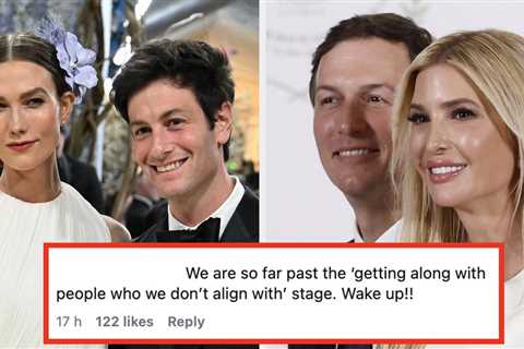 Karlie Kloss’s Comments About Political Differences And Her Husband’s Trump Family Ties Are Going..