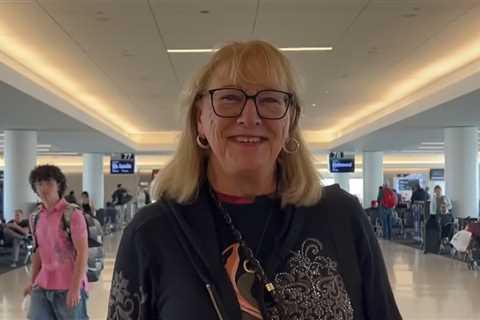 Donna Kelce Arrives in NYC Ahead of Taylor Swift and Son Travis' Wedding