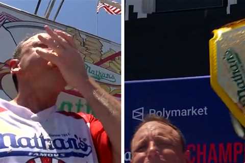 Joey Chestnut Wins 4th of July Hot Dog Eating Contest For 18th Time