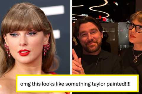 Taylor Swift Fans Are Convinced That She Hand-Painted Her Wedding Invitations After One Of Travis..