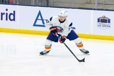 Jay Pandolfo tells The Post that Cole Eiserman is a ‘special’ prospect as Islanders questions remain