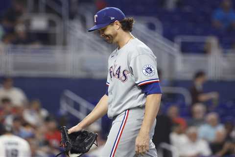 Jacob deGrom missing next start in Rangers injury worry