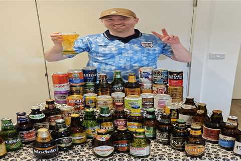 Fan collects beer from all 48 countries in World Cup — and cracks one open each time they lose