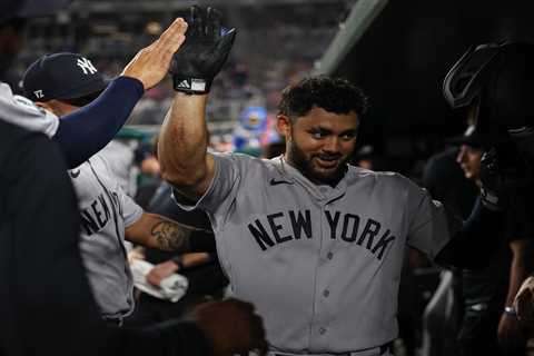 Yankees’ Jasson Dominguez has big night in response to Aaron Boone’s challenge