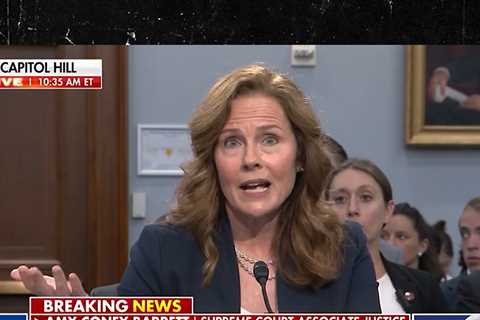 Amy Coney Barrett Says She Has to Wear Bulletproof Vest Due to Threats