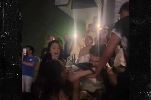 Ariana Grande Fans Fight During Concert