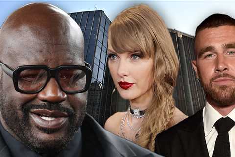 Shaq Sarcastically Thanks Taylor Swift & Travis Kelce For Not Inviting Him to Wedding