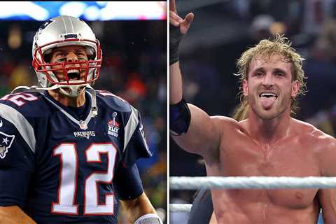 Tom Brady Smacks Logan Paul Onstage at Fanatics Fest 2026, Video Shows