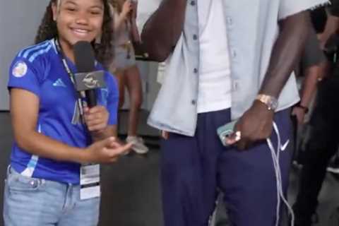 LeBron James shares true feelings about family to kid reporter: ‘I have support’