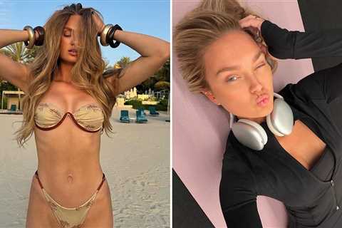 Romee Strijd Sexy Snaps To Toast Her 31st Birthday!