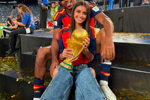 Lamine Yamal’s girlfriend, Spain WAGs celebrate World Cup win in heartwarming photos