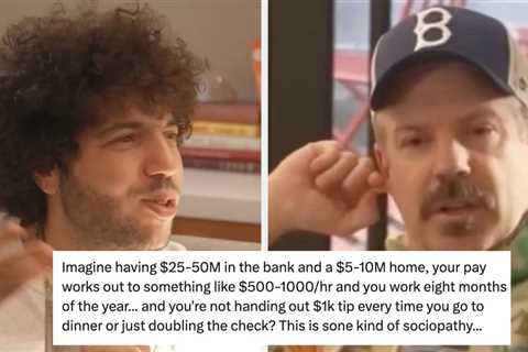 Jason Sudeikis And Benny Blanco Talked About Tipping Waitstaff Poorly, And It's Sparked A Huge..