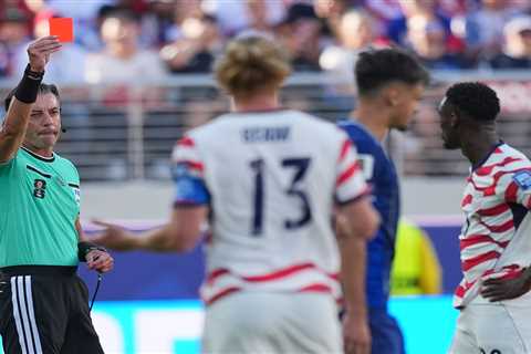 Folarin Balogun’s red-card reversal flagged by World Cup betting watchdog in bombshell