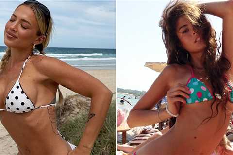 Tammy Hembrow vs. Darianka Who'd You Rather?! -- Polka Dot Hot Bikini Babes