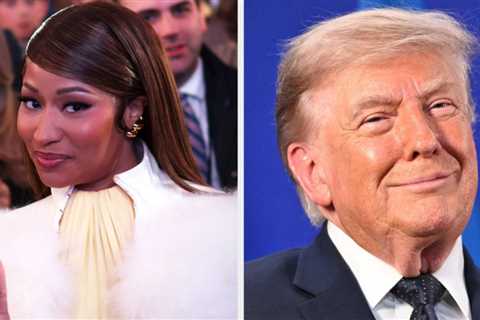 Nicki Minaj Just Responded To Donald Trump's White House Correspondents' Dinner Joke About Her, And ..