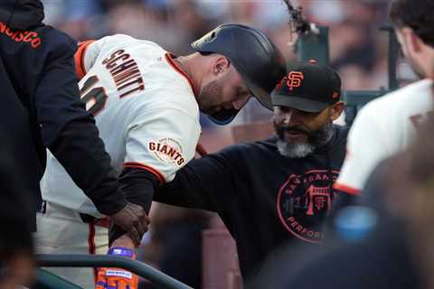 Giants’ Casey Schmitt ‘struggled to move,’  will undergo MRI and miss time