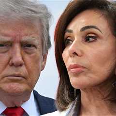 Jeanine Pirro Brought Trump Box of Evidence Showing Reflecting Pool's Flawed Installation