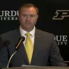 New Purdue AD takes worst dig possible in intro press conference