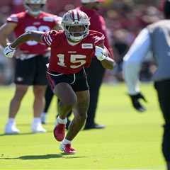 49ers rookie wide receiver’s hands become biggest topic at training camp