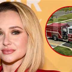 Hayden Panettiere Death: Fire Engine and Coroner's Truck Photographed At Scene