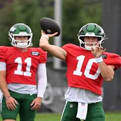 Cade Klubnik leads long touchdown drive in two-minute drill to end Jets practice