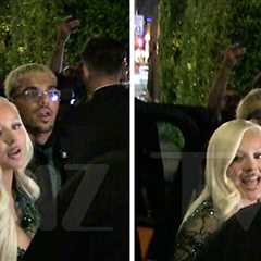 N3on and Alabama Barker Arrive at West Hollywood Nightclub Together