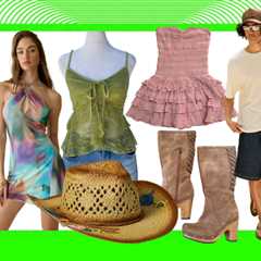 What to Wear to Olivia Rodrigo’s Daisy Chain Fields Music Festival, From ’70s Boho to 2010s Alt-Pop