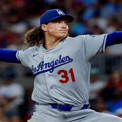 Tyler Glasnow shows promise in return from injury, but Dodgers lose late to Braves