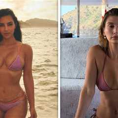 See August's Hottest Celebs Busting Out of Their Bikinis