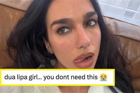 “You Don’t Need This”: Dua Lipa Is Raising Eyebrows Over A Possible Editing Fail In Her New Selfie, ..