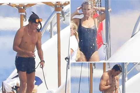 Tom Brady Shows Off Ripped Body on Yacht With Mystery Woman in South of France