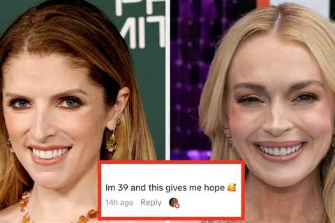 “This Gives Me Hope”: These Unedited Close-Up Photos Of Anna Kendrick, Lindsay Lohan, And More..