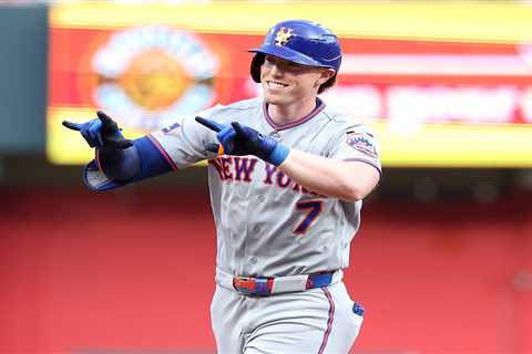 Brett Baty’s first career grand slam keeps runs coming for red-hot Mets in win over Braves