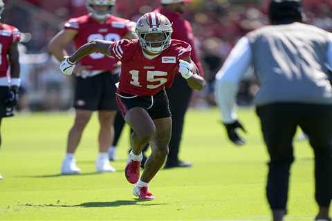 49ers rookie wide receiver’s hands become biggest topic at training camp