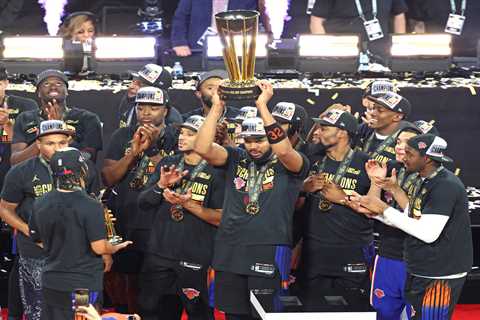 Knicks also facing LeBron James, 76ers to open NBA Cup defense with group schedule revealed