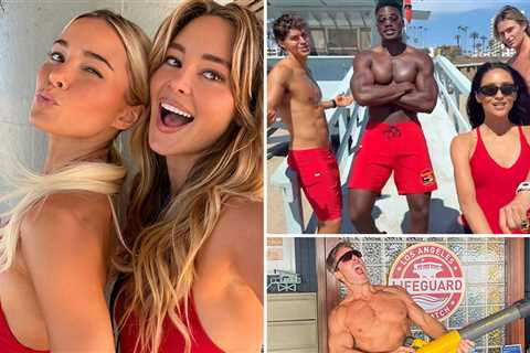 'Baywatch' Reboot ... The Hottest BTS Photos