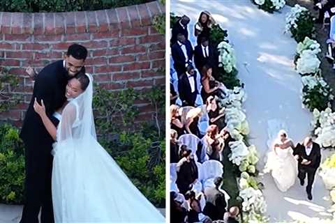 Jordyn Woods, Karl-Anthony Towns Marry at Star-Studded Malibu Wedding