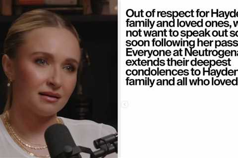 After Facing Backlash For Cutting Ties With Hayden Panettiere Over Her Comments On Postpartum..